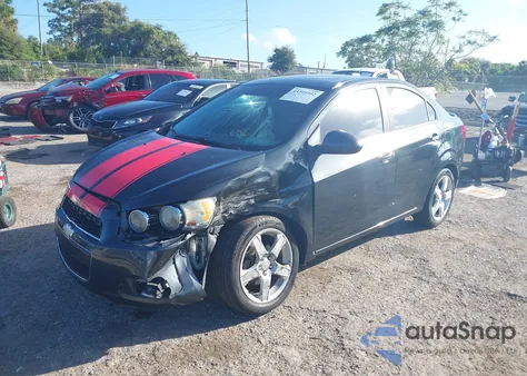 2015 Chevrolet Sonic Ltz Auto z USA, uszkodzony, nr VIN 1G1JE5SB7F4101435